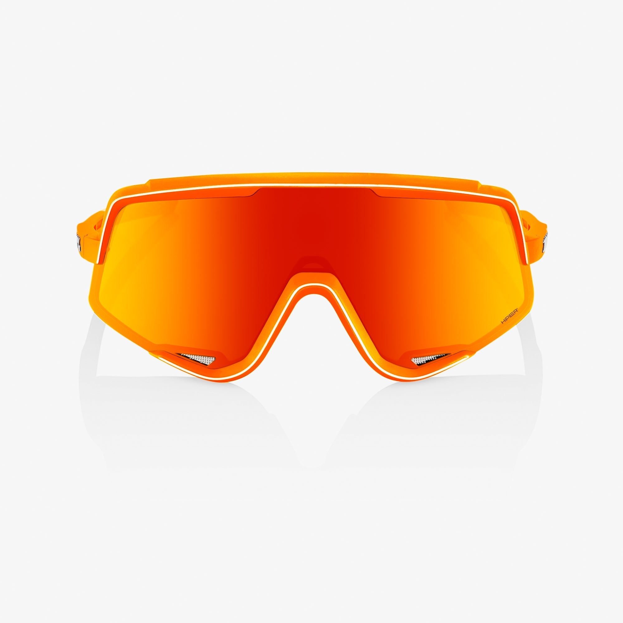 GLENDALE - Soft Tact Neon Orange - HiPER Red Multilayer Mirror Lens