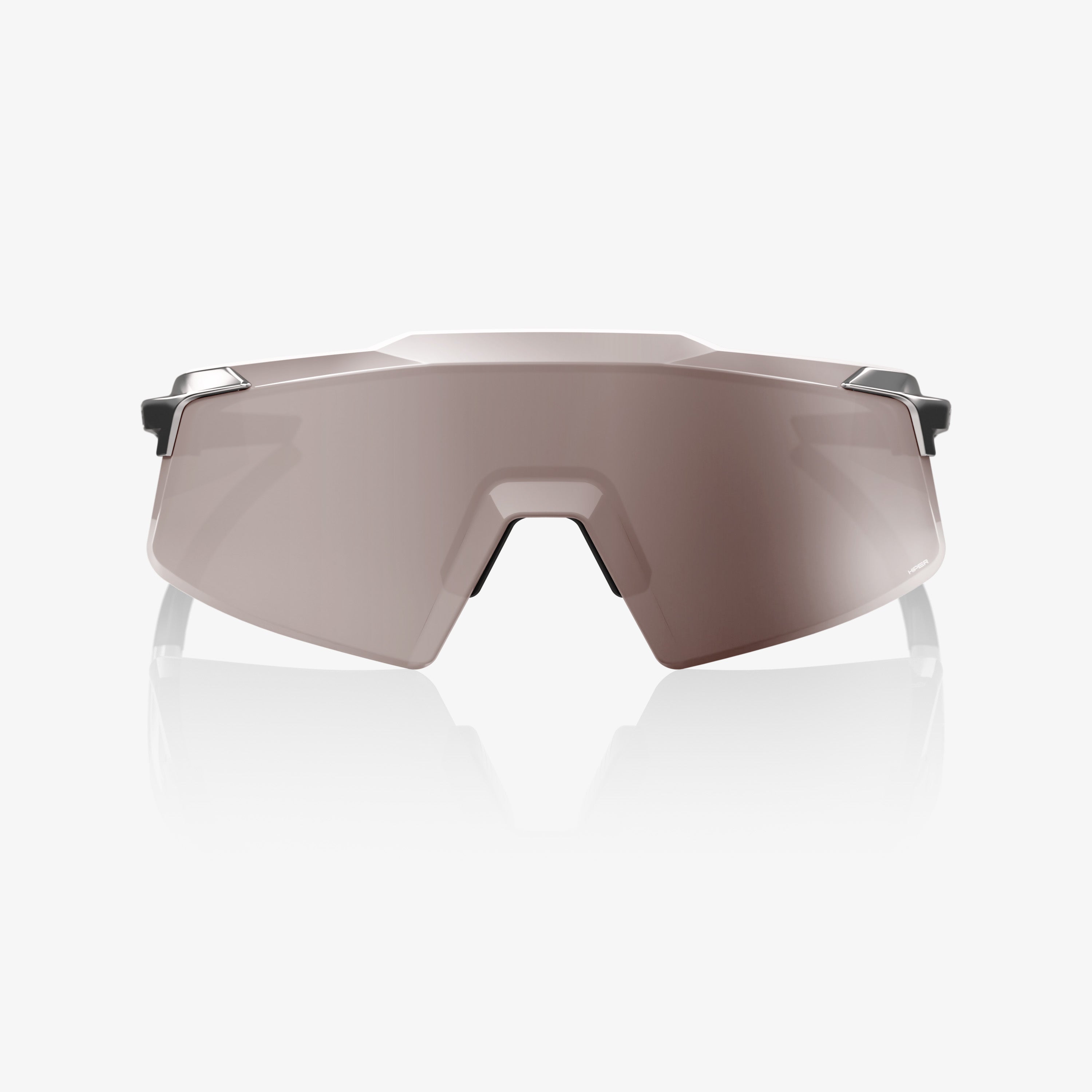 AEROCRAFT - Chrome Noir Brillant - Lentille Miroir Argent HiPER - Secondary