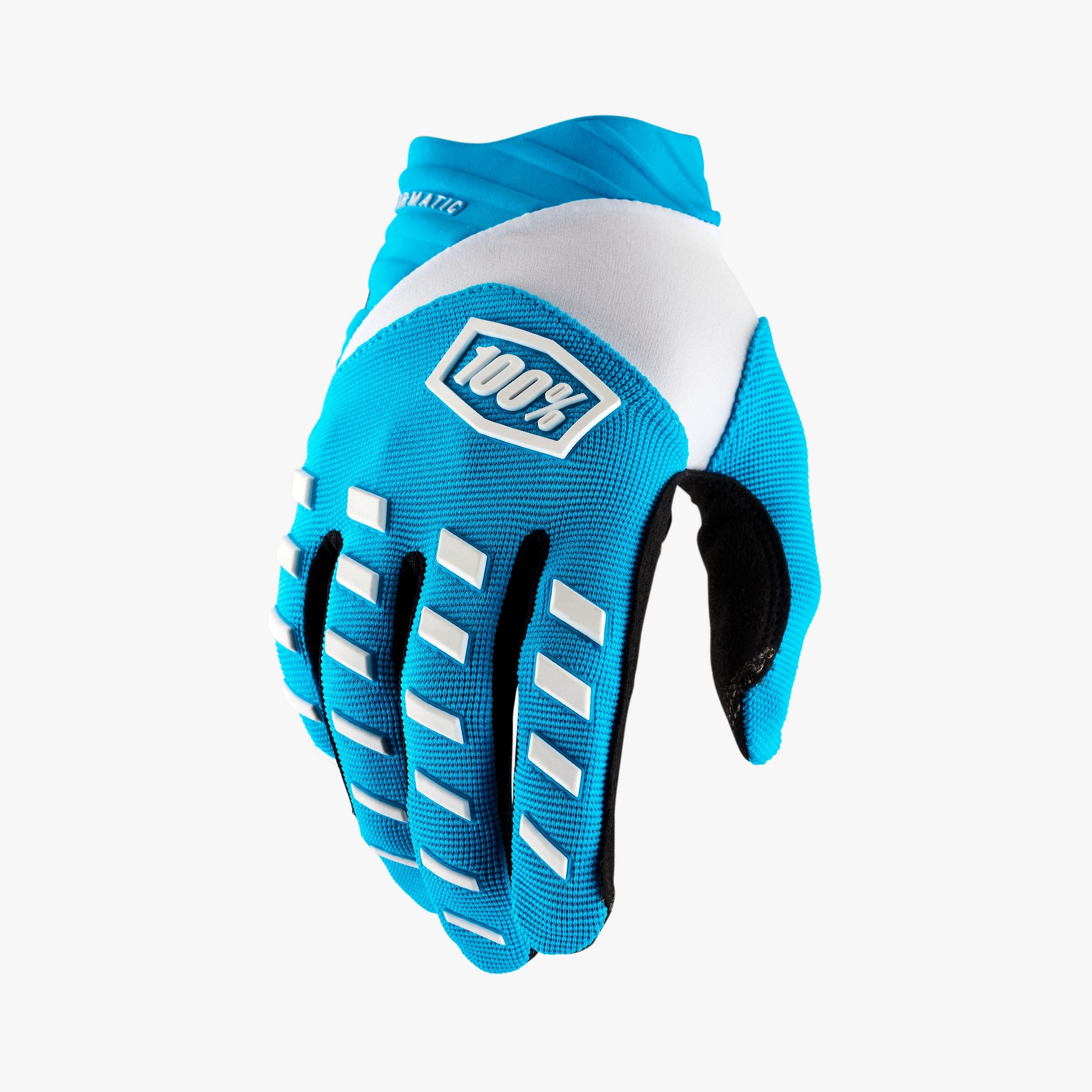 thumbnail image 2 of 100% Men's Airmatic Gloves - Blue, XL, MX ATV UTV Motorcross Dirtbike 2 of 5