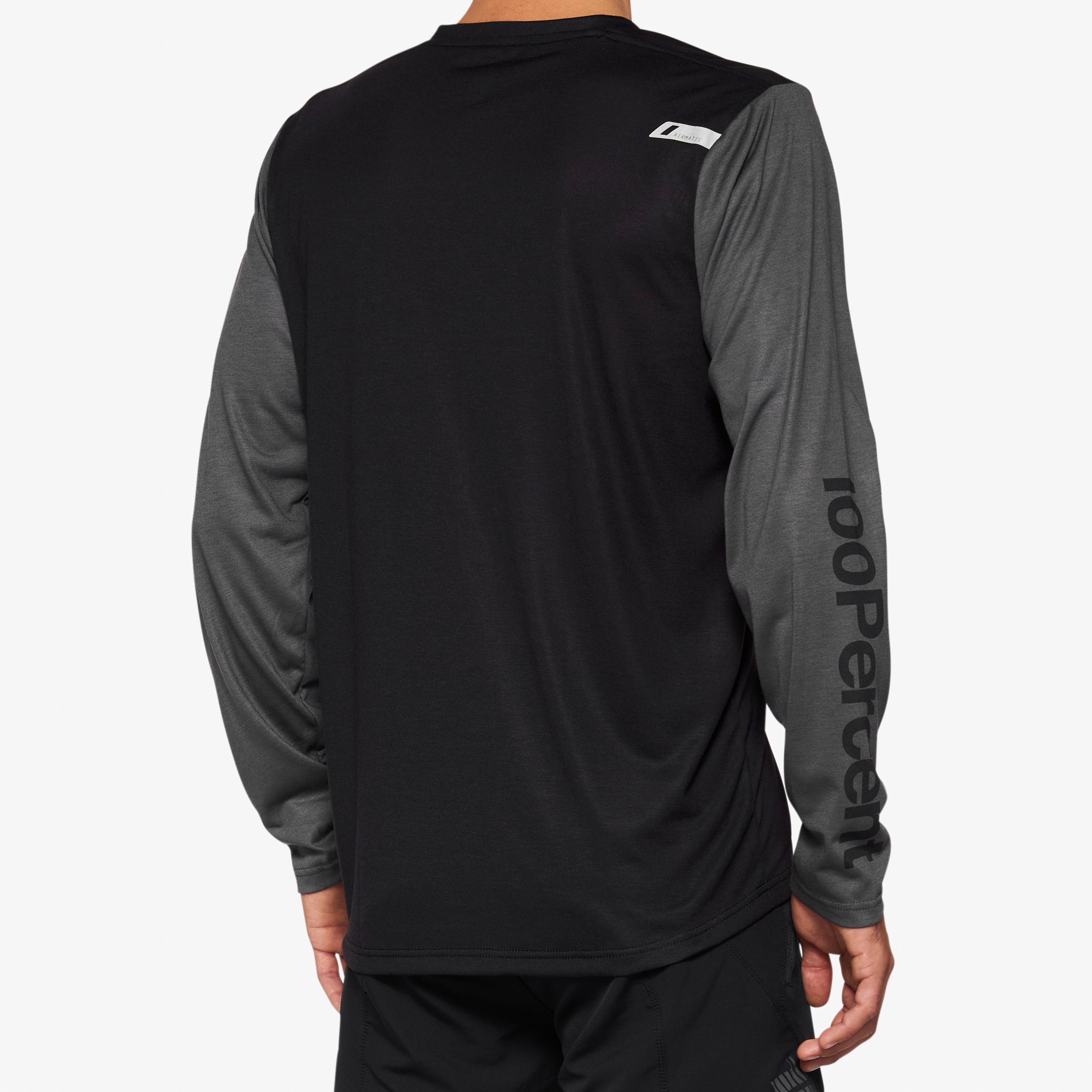 AIRMATIC Long Sleeve Jersey Black - Secondary