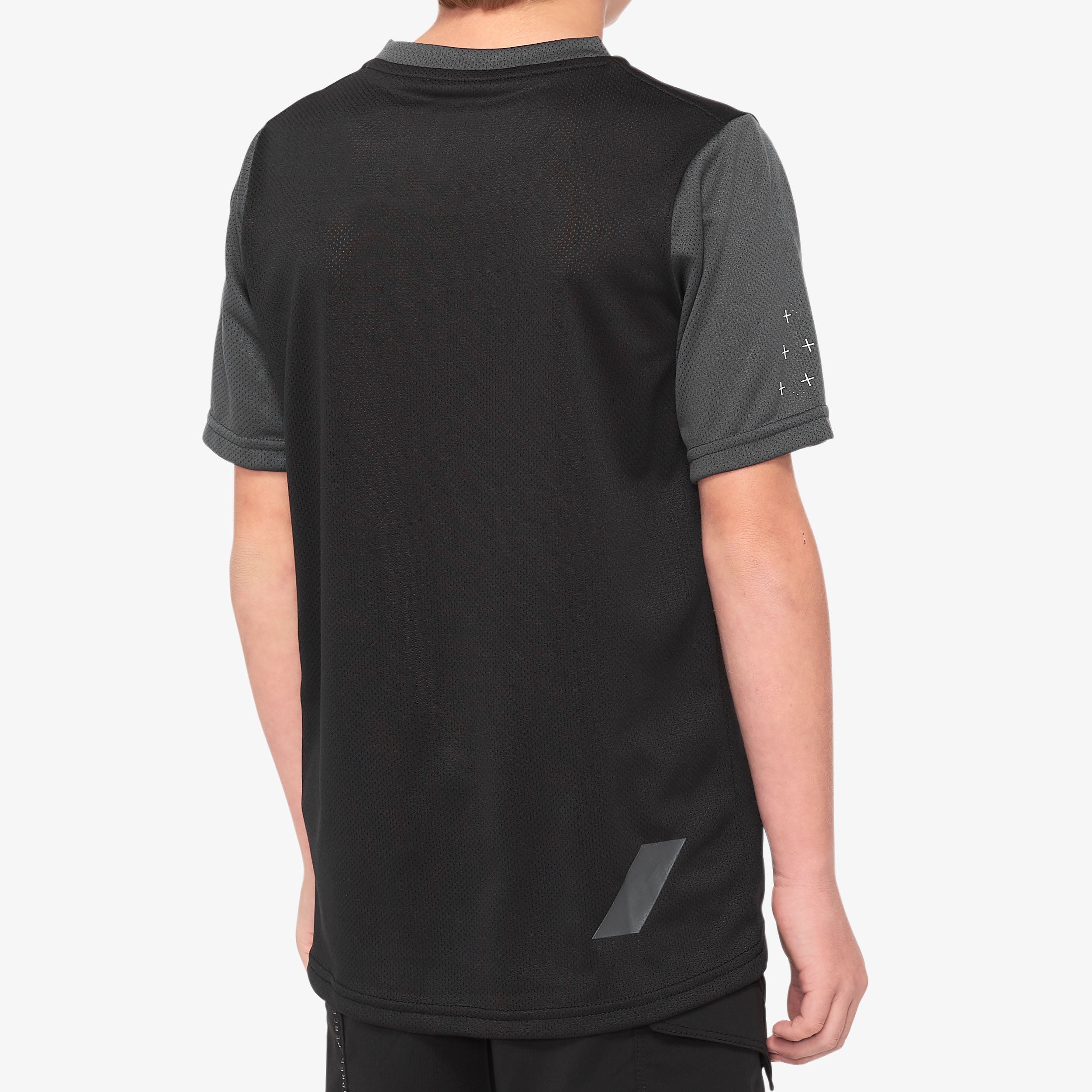 RIDECAMP Youth Short Sleeve Jersey Black/Charcoal