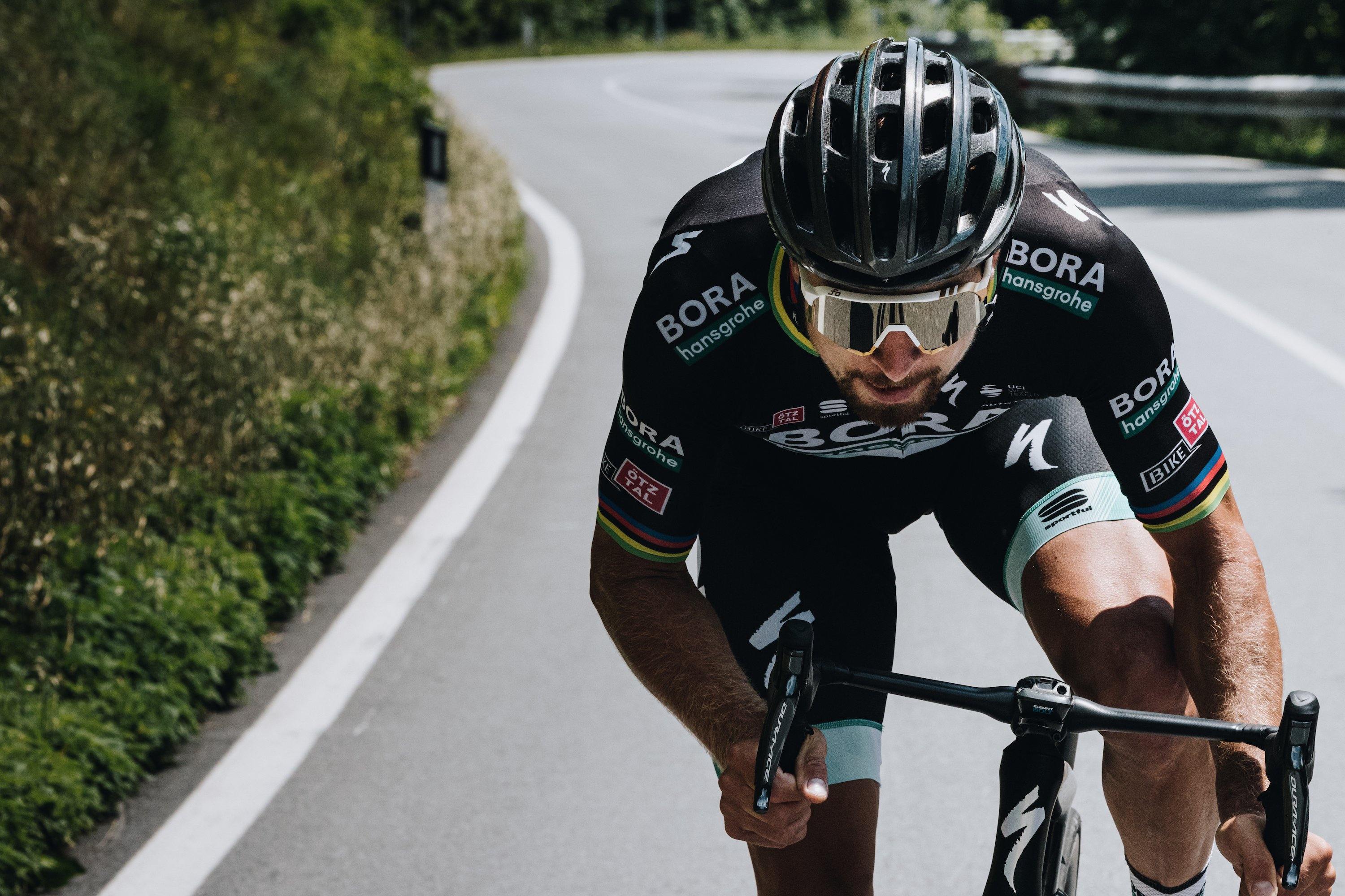 Introducing the 2020 Peter Sagan White/Gold Collection - 100% Europe