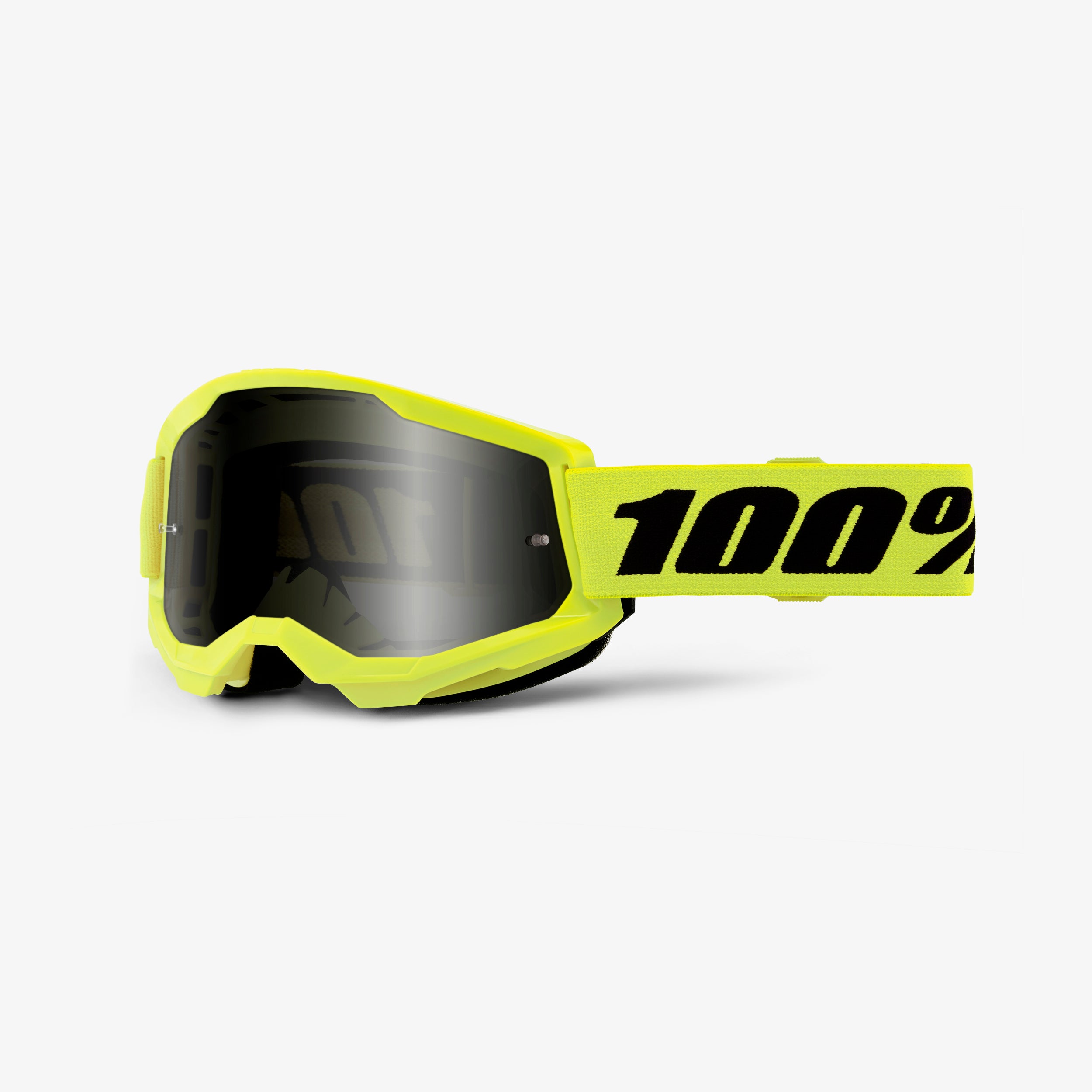 STRATA 2 SAND Goggle Neon Yellow - Smoke Lens