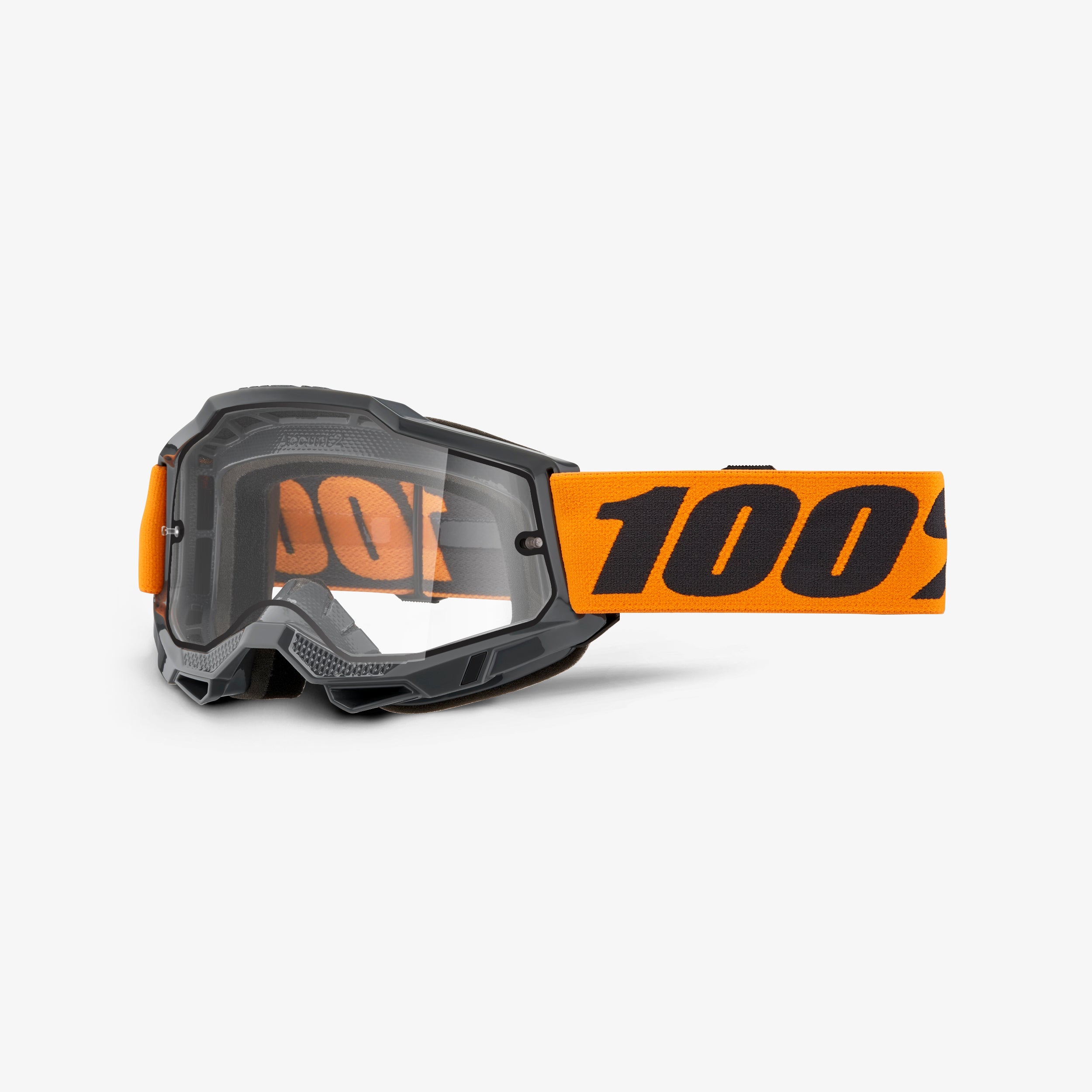 ACCURI 2 ENDURO Masque Moto Orange - Clear Lens