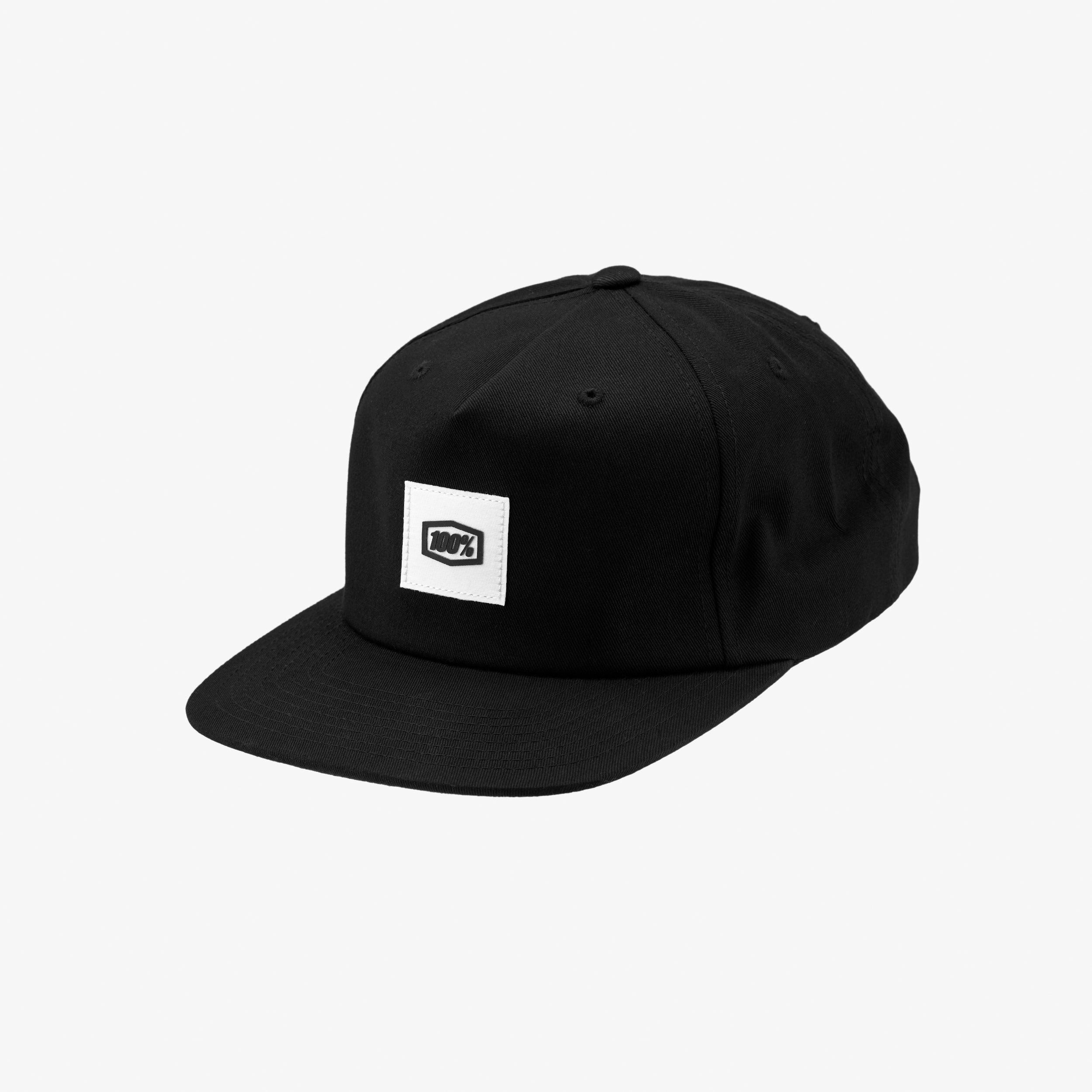LINCOLN Snapback Hat Black