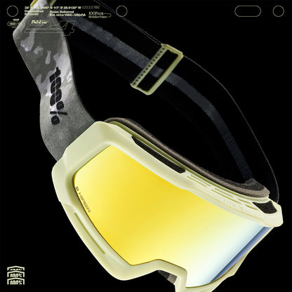 OKAN HiPER Goggle Command - Mirror Yellow Gold Lens