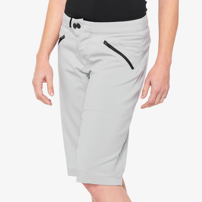 RIDECAMP Short Femme Gris