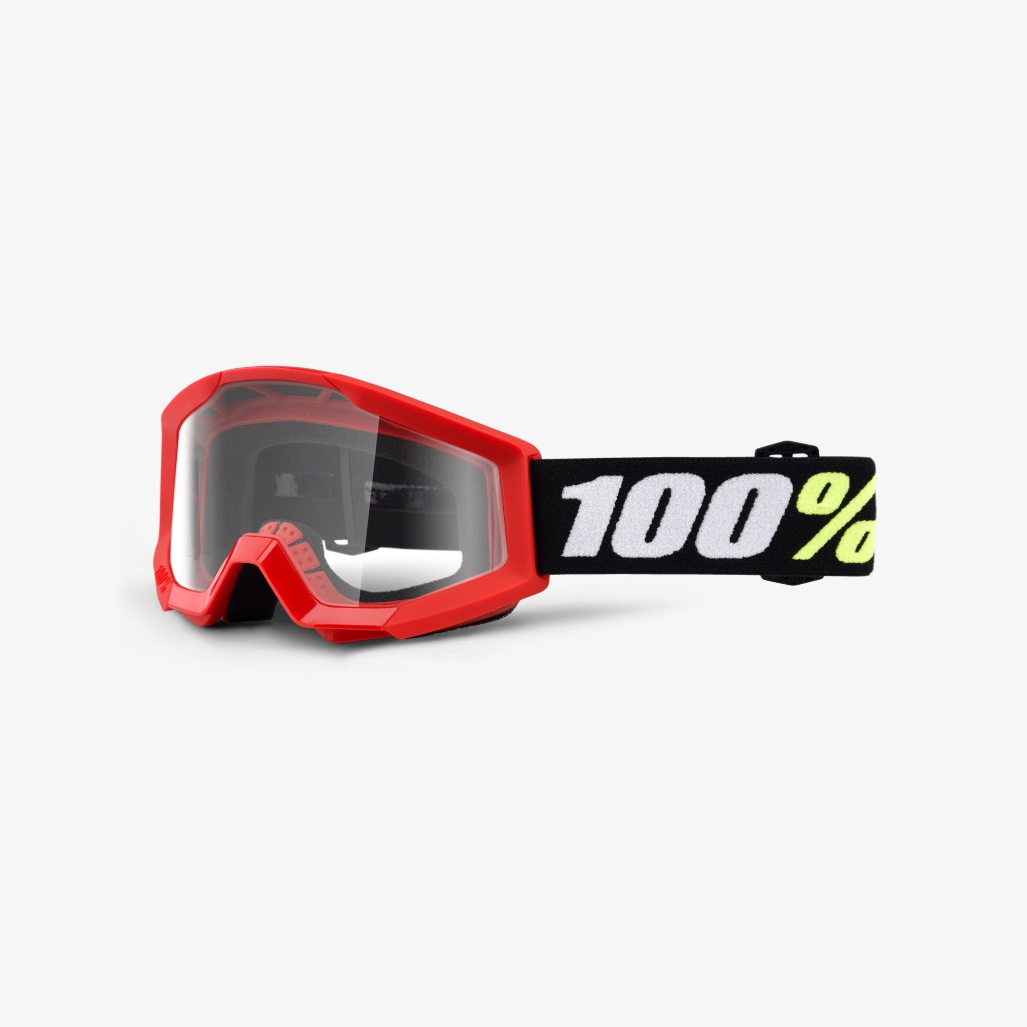 Masque STRATA MINI Rouge Clear Lens Moto/MTB