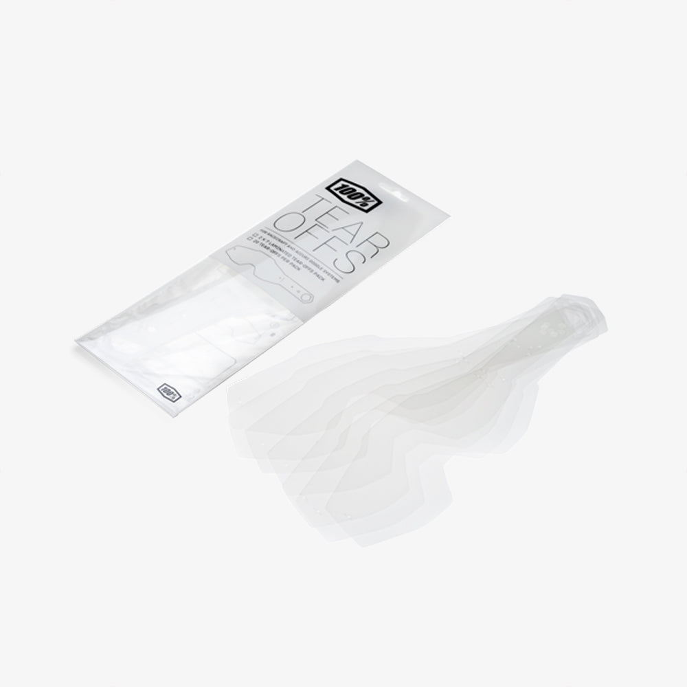 RACECRAFT/ACCURI/STRATA Cartes laminées « Tear-Offs », paquet de 2 x 7