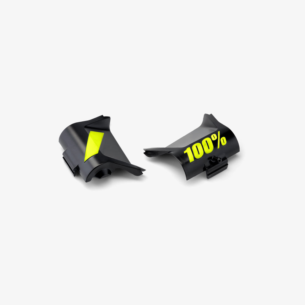 Kit de couvercles de cartouche de film remplacement Gen2 et Gen1 FORECAST - Noir/Jaune fluo - Paire