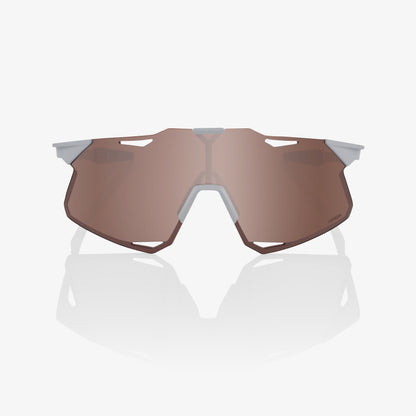 HYPERCRAFT - Matte Stone Grey - HiPER Crimson Silver Mirror Lens