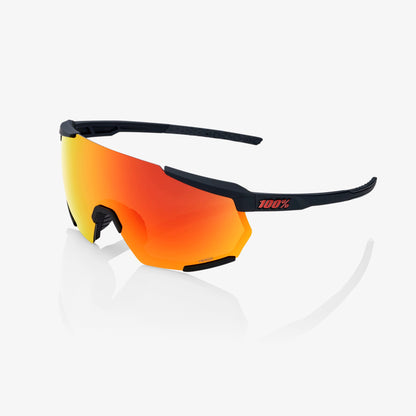 RACETRAP 3.0 - Soft Tact Black - HiPER Red Multilayer Mirror Lens