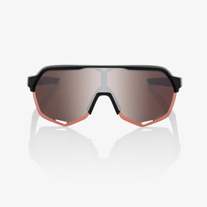 S2® - Soft Tact Black - HiPER Crimson Silver Mirror Lens