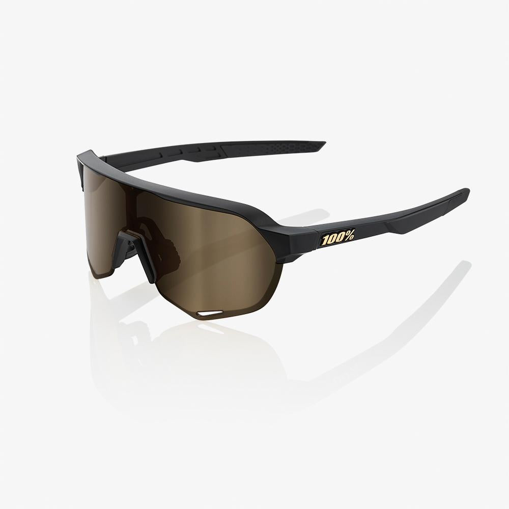 S2 Matte S2® - Matte Black - Soft Gold Mirror Lens – 100% Europe
