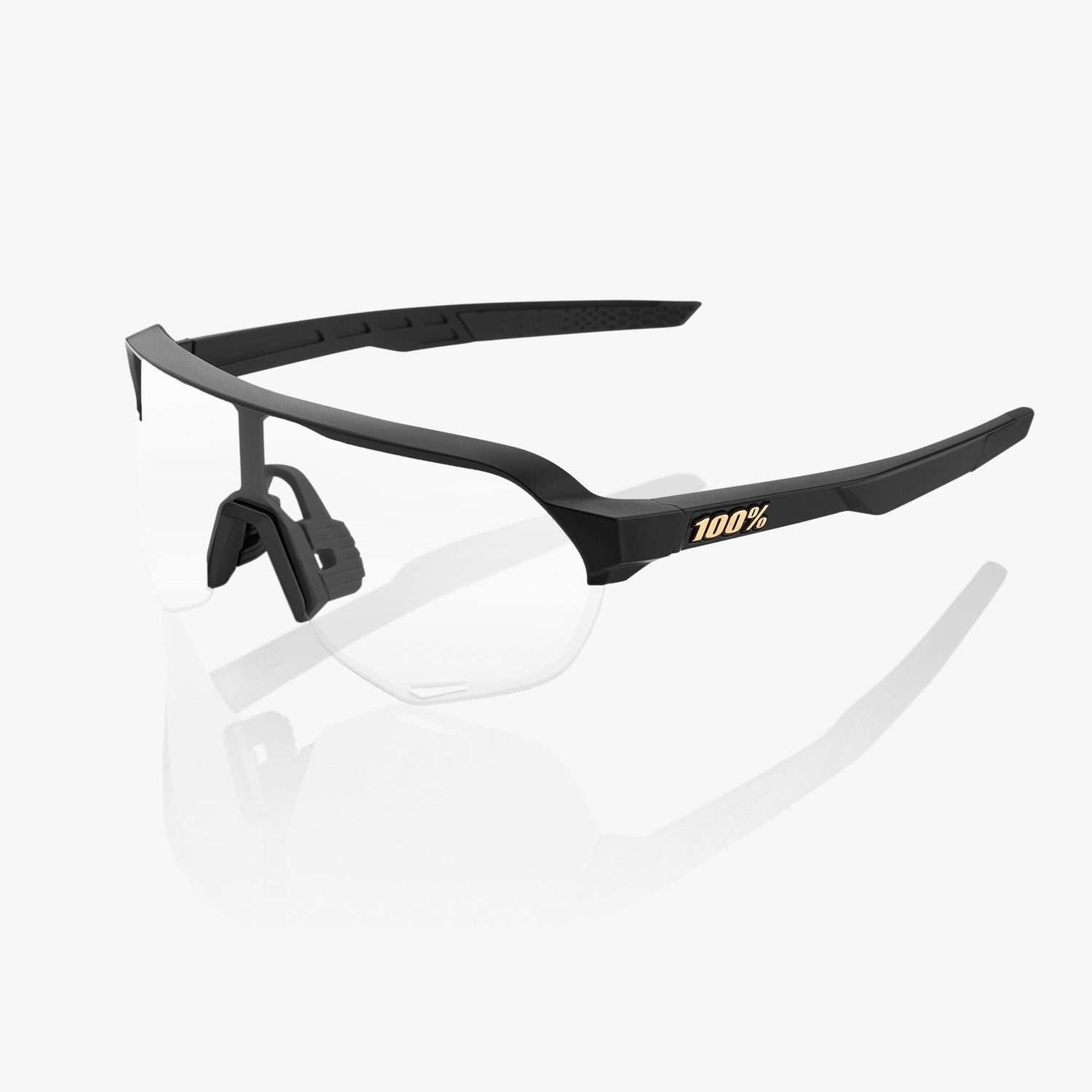 S2® - Matte Black - Soft Gold Mirror Lens – 100% Europe