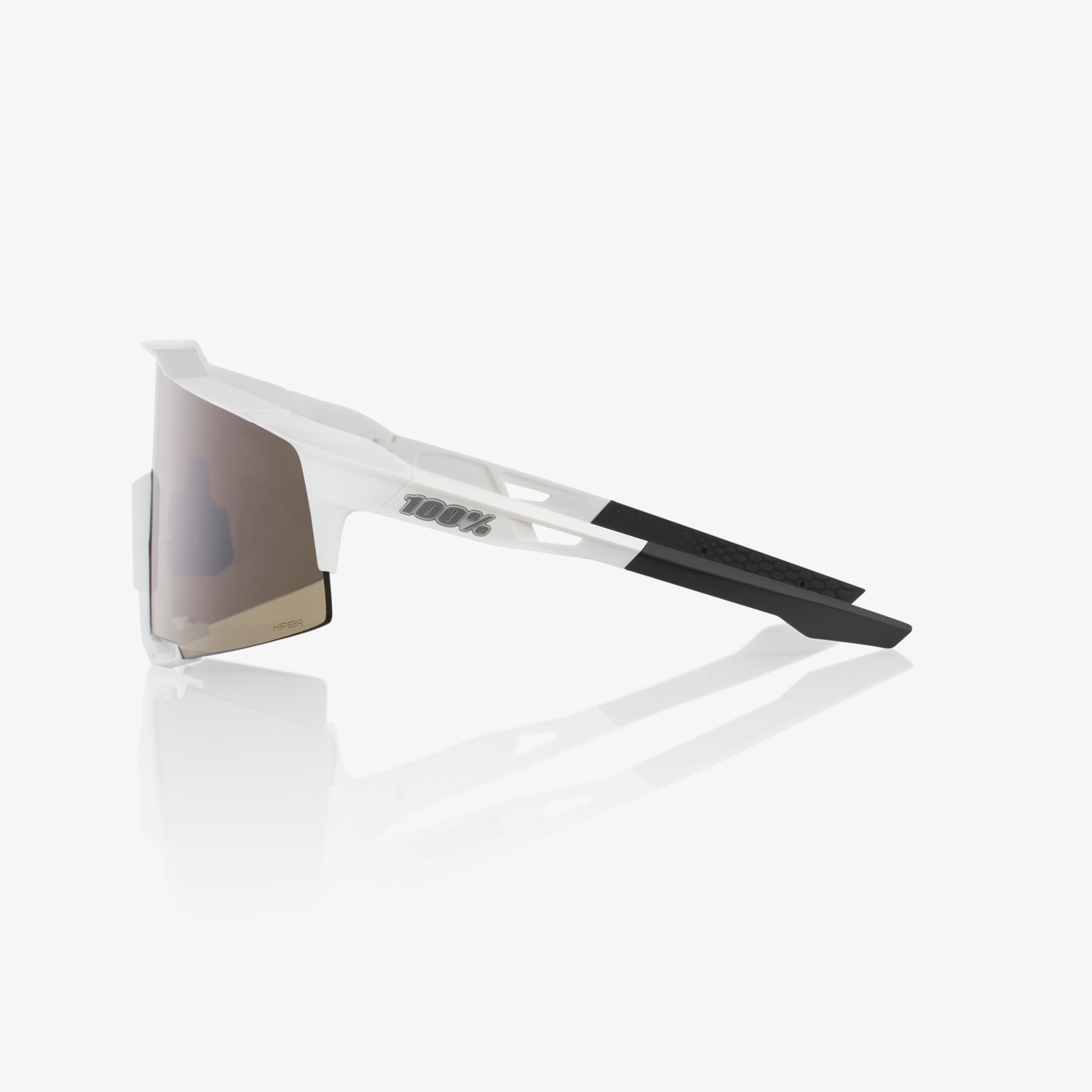 SPEEDCRAFT® - Matte White - HiPER® Silver Mirror Lens – 100% Europe