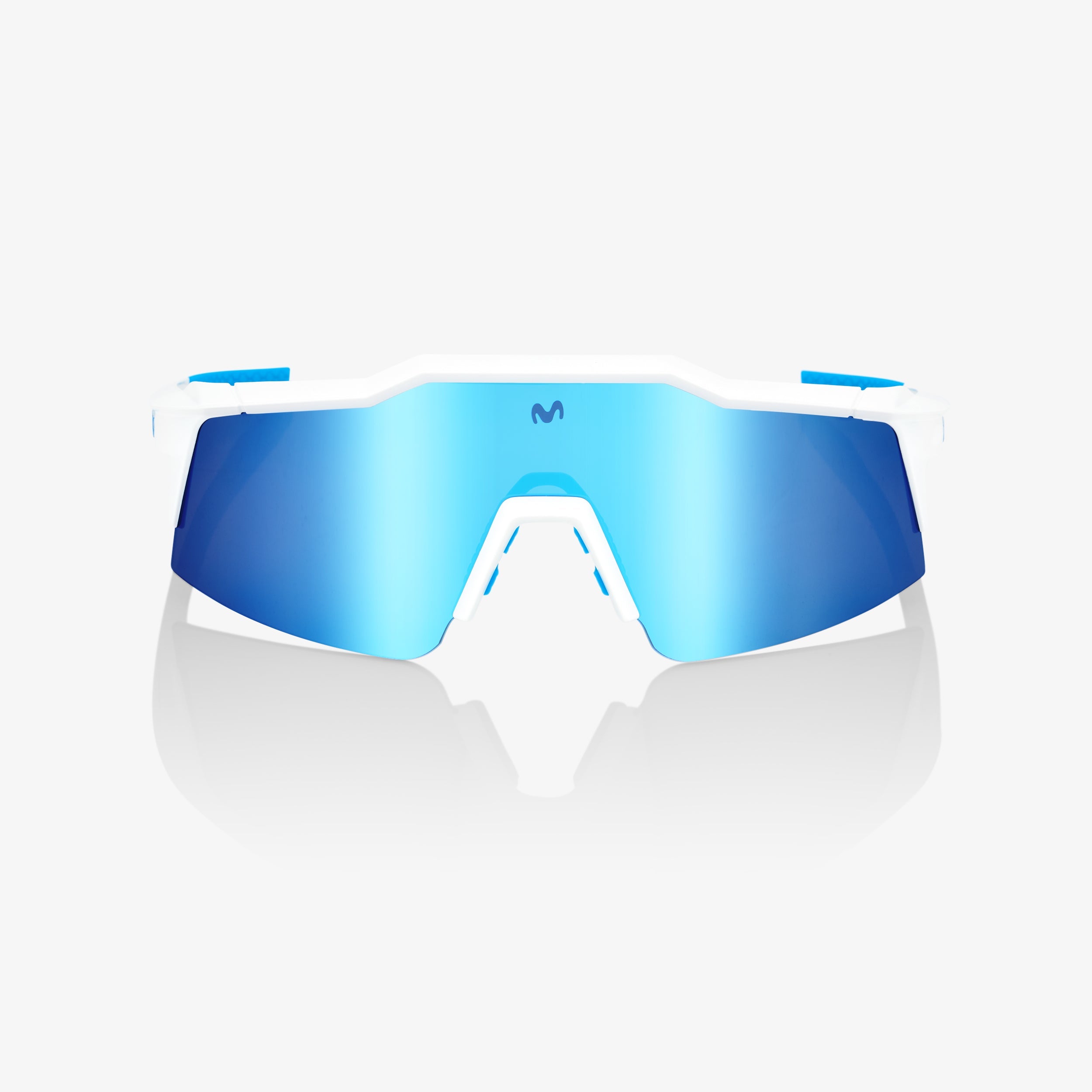 Speedcraft® SL SE Movistar Team White - HiPER® Blue Multilayer Mirror Lens - Secondary