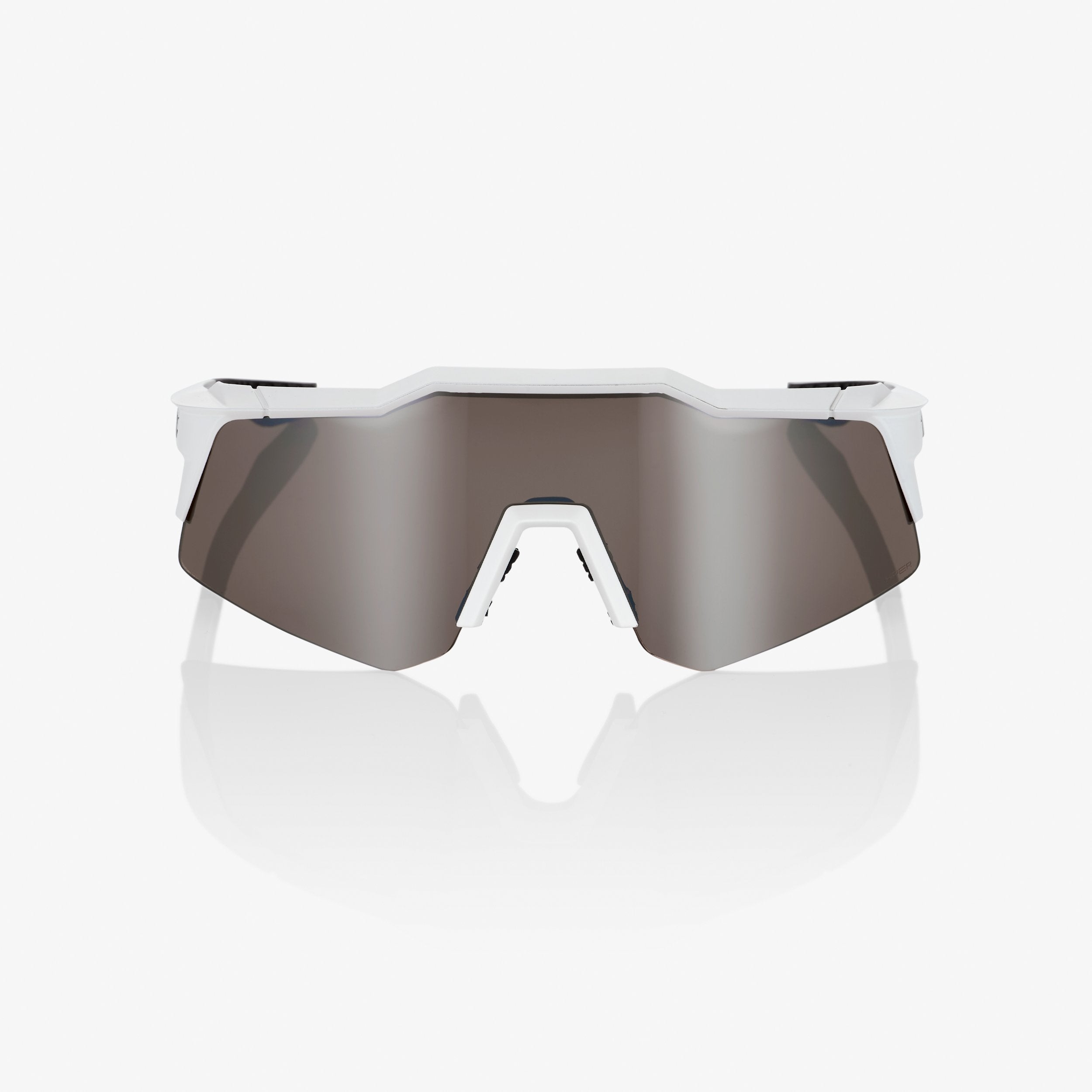 SPEEDCRAFT XS Matte White HiPER Silver Mirror Lens - Secondary