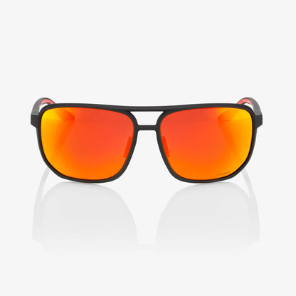 KONNOR - Soft Tact Black - HiPER Red Multilayer Mirror Lens