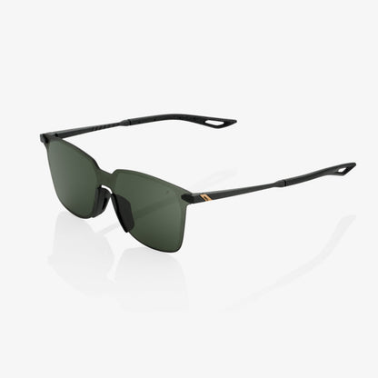 LEGERE SQUARE - Matte Black - Grey Green Lens