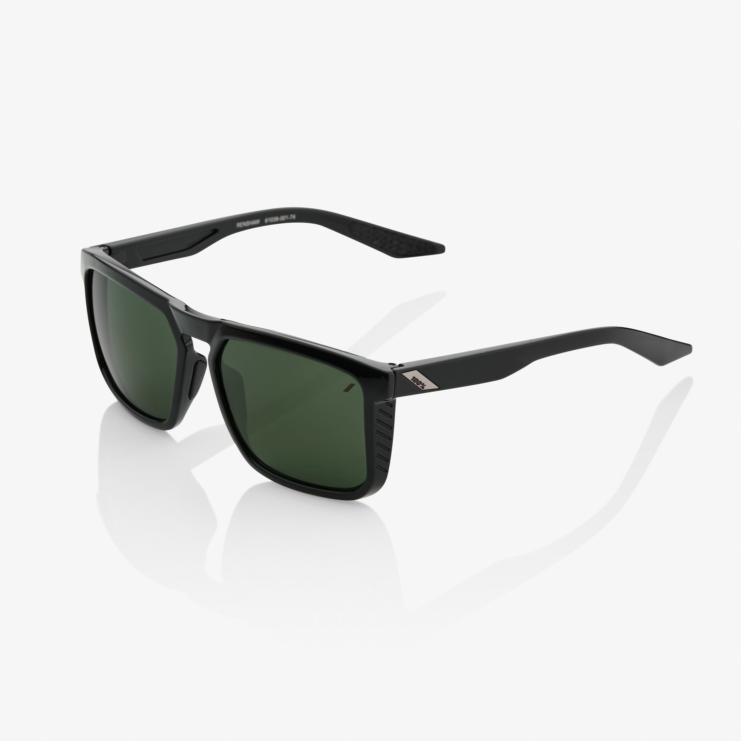 RENSHAW - Gloss Black - Grey Green Lens