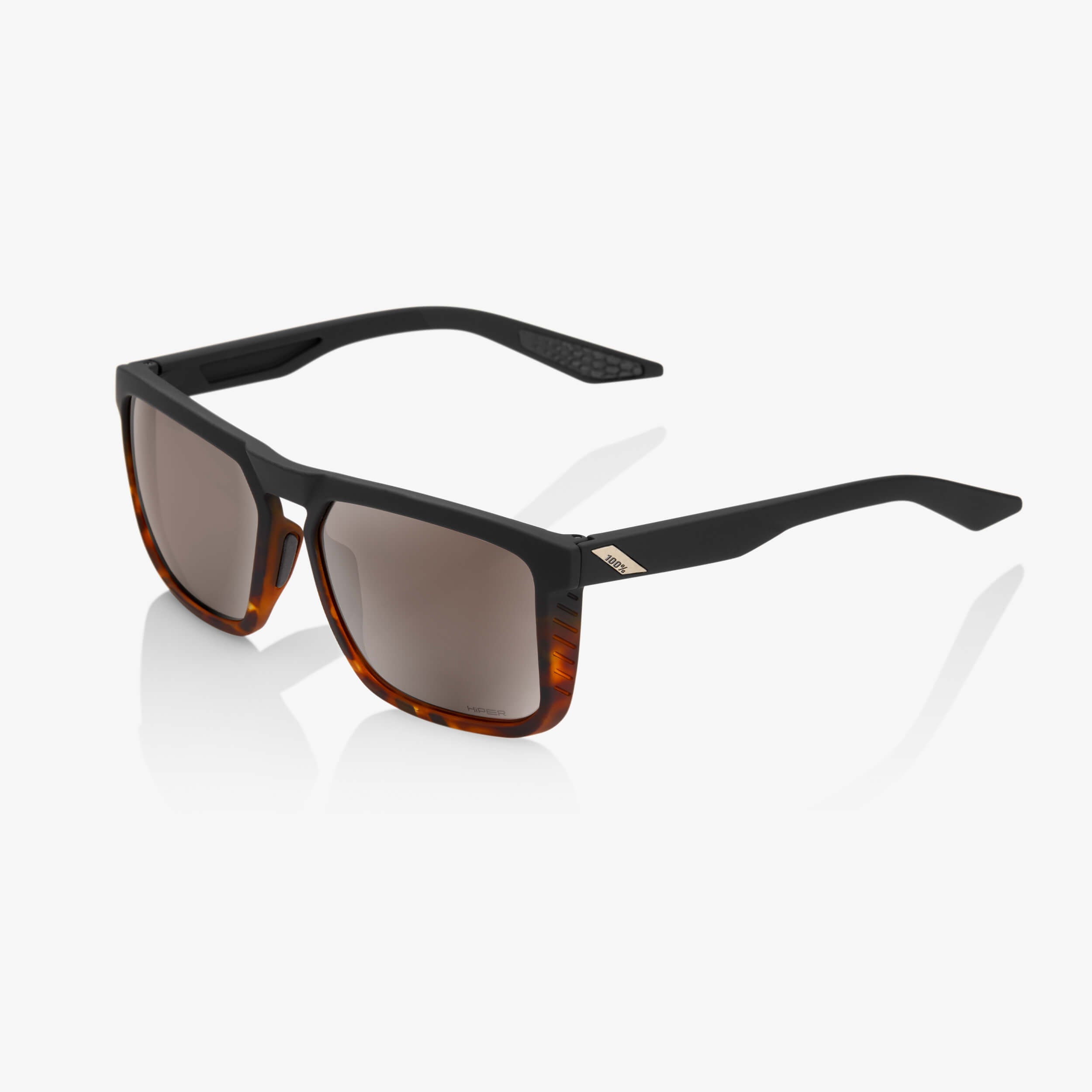 RENSHAW - Soft Tact Black/Havana Fade - HiPER Silver Mirror Lens