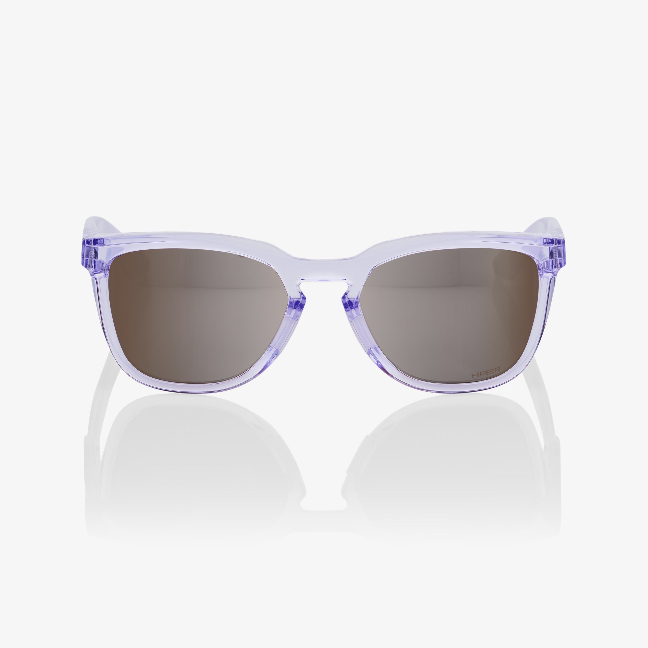 HUDSON - Polished Translucent Lavender - HiPER Silver Mirror Lens
