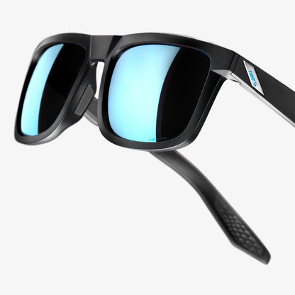 BLAKE - Matte Black - HiPER Blue Multilayer Mirror Lens