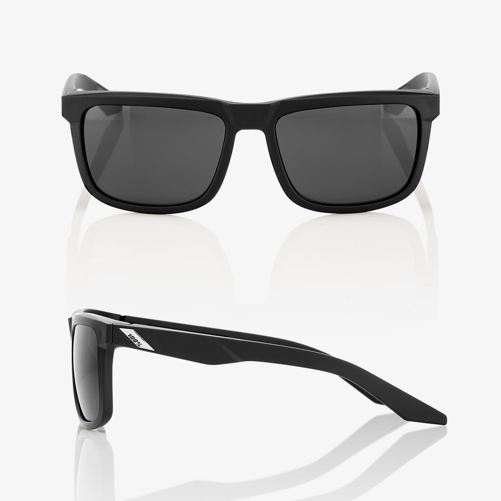 BLAKE - Soft Tact Black - Smoke Lens - Secondary