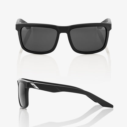 BLAKE - Soft Tact Black - Smoke Lens