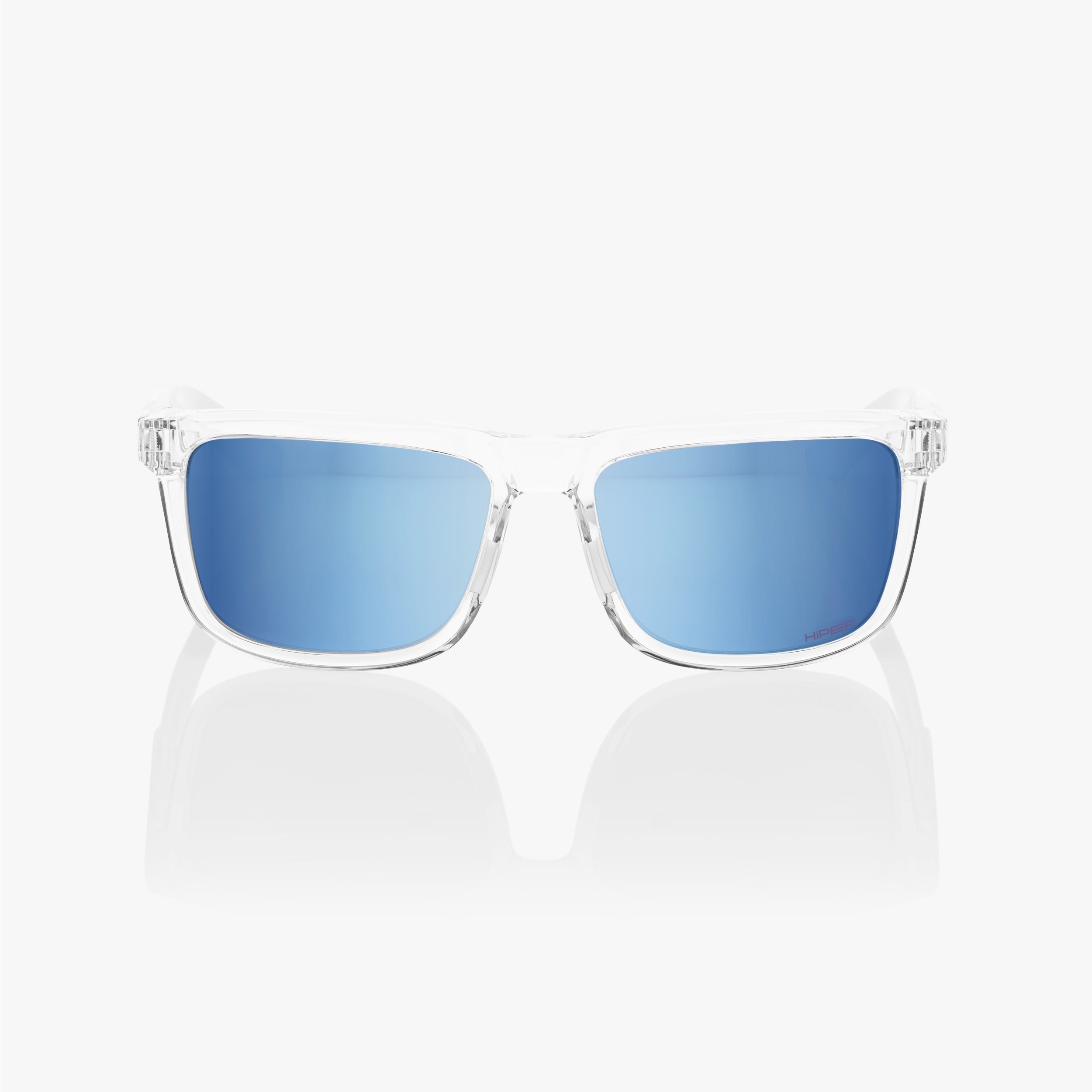 BLAKE - Polished Crystal Haze - HiPER Blue Multilayer Mirror Lens - Secondary