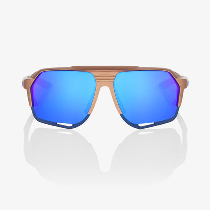 NORVIK™ - Matte Copper Chromium - Blue Multilayer Mirror Lens