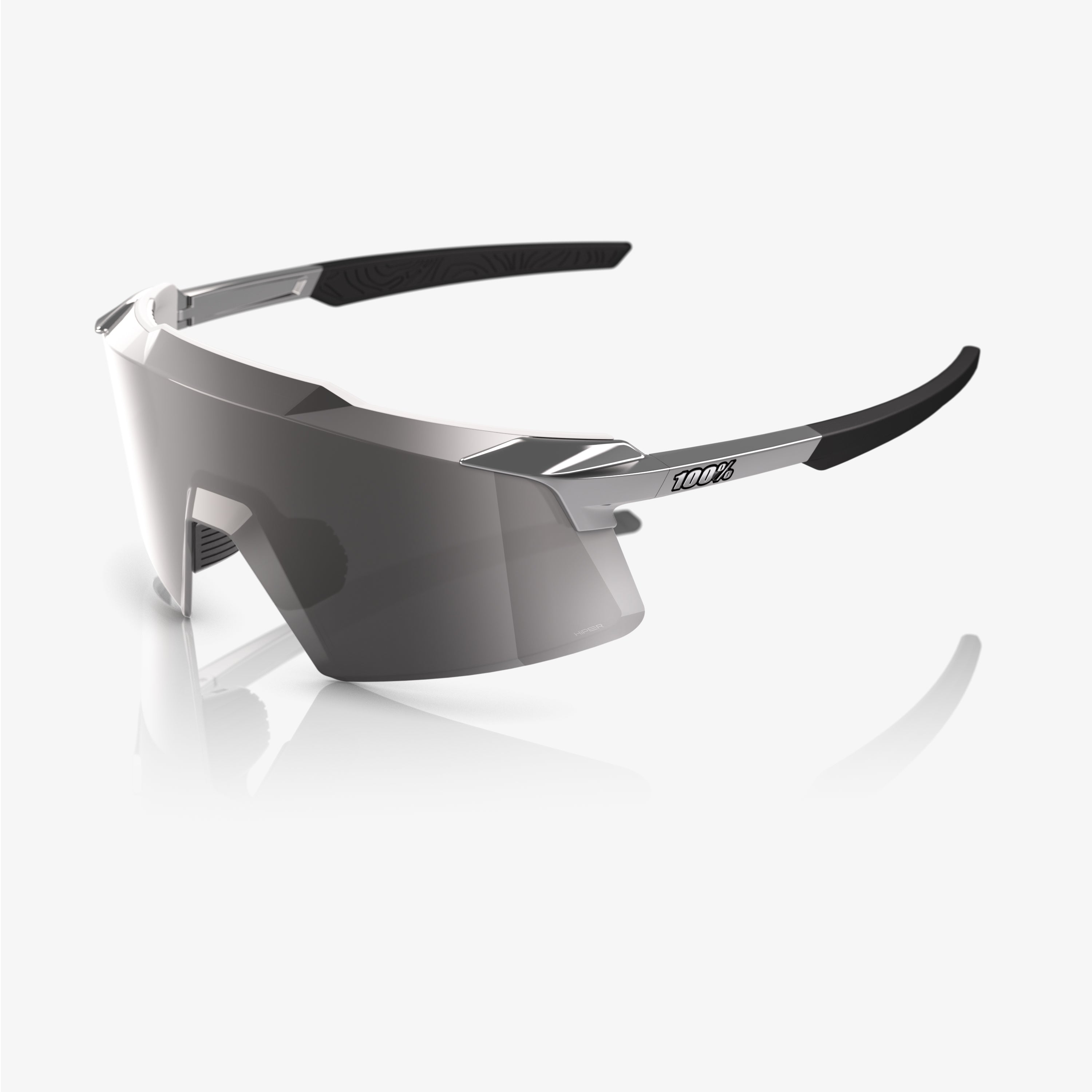 AEROCRAFT - Gloss Black Chrome - HiPER Silver Mirror Lens