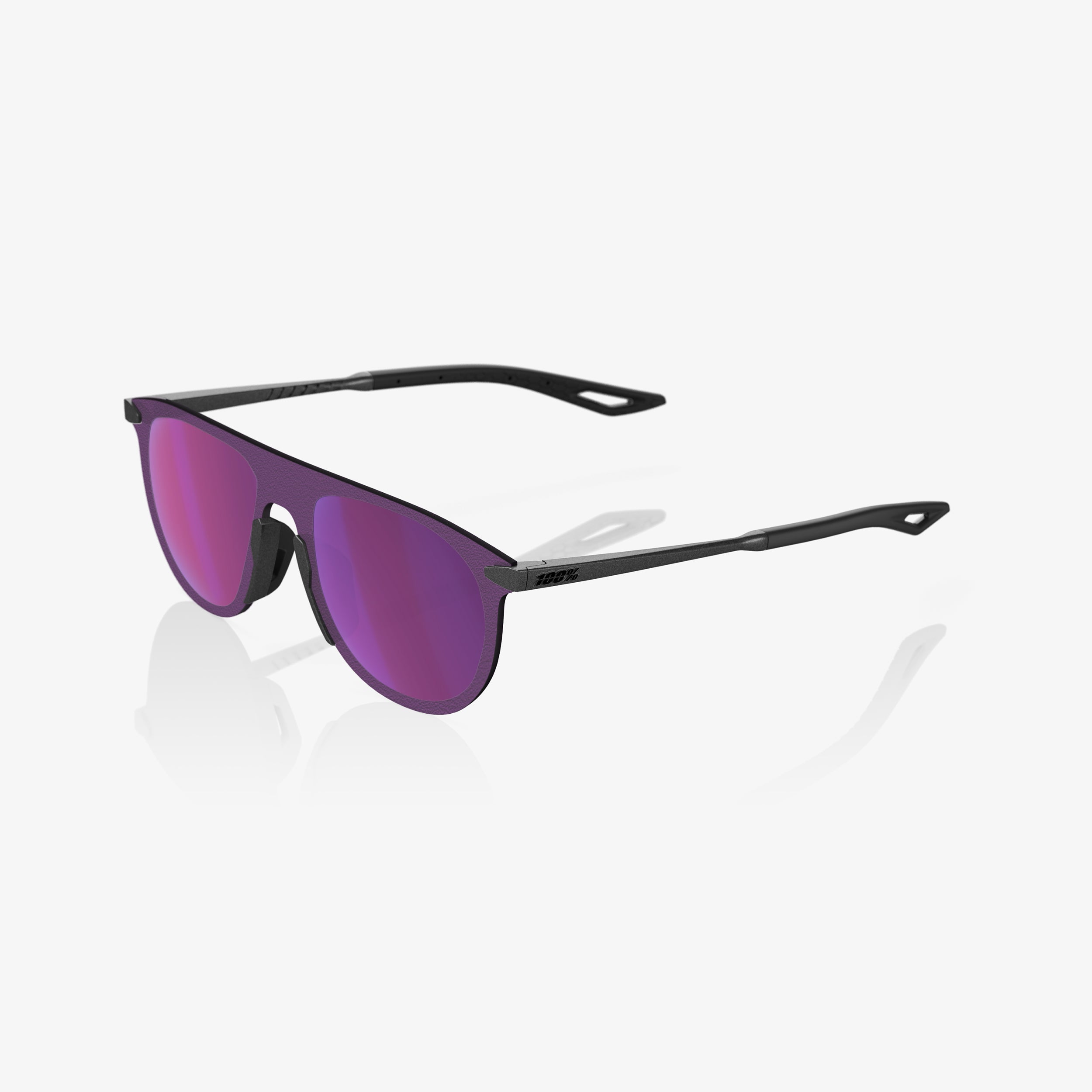 LEGERE® COIL Matte Gunmetal - Purple Multilayer Mirror Lens