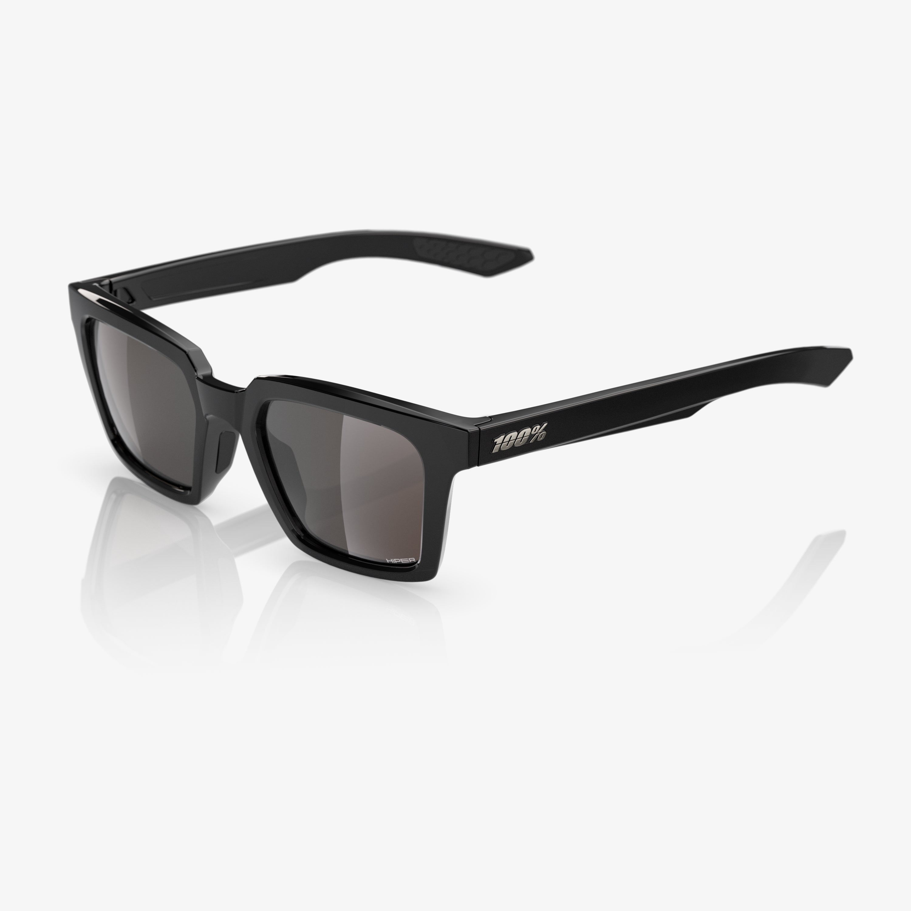 ERBA - Polished Black - HiPER Silver Mirror Lens