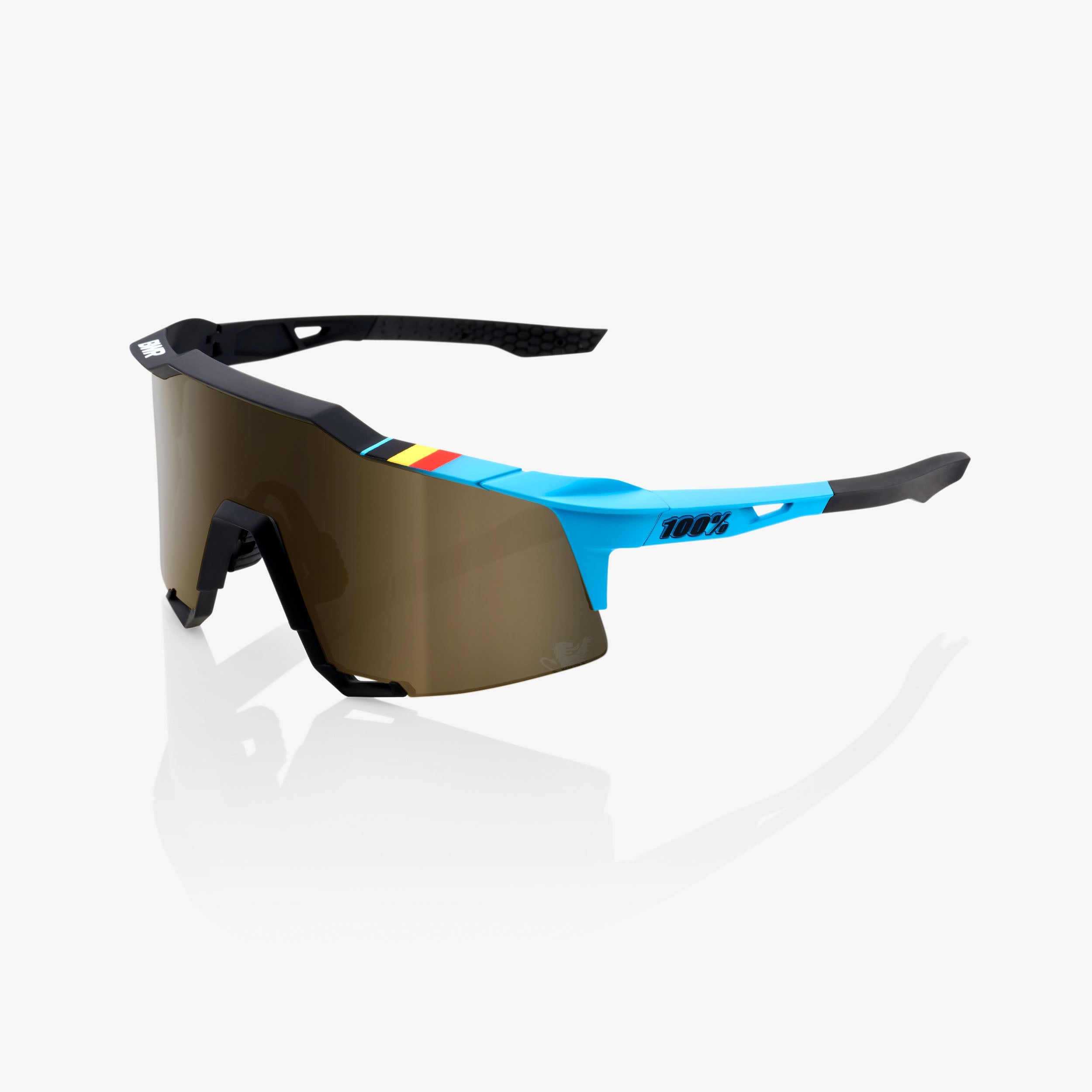 SPEEDCRAFT - BWR Black - Soft Gold Mirror Lens