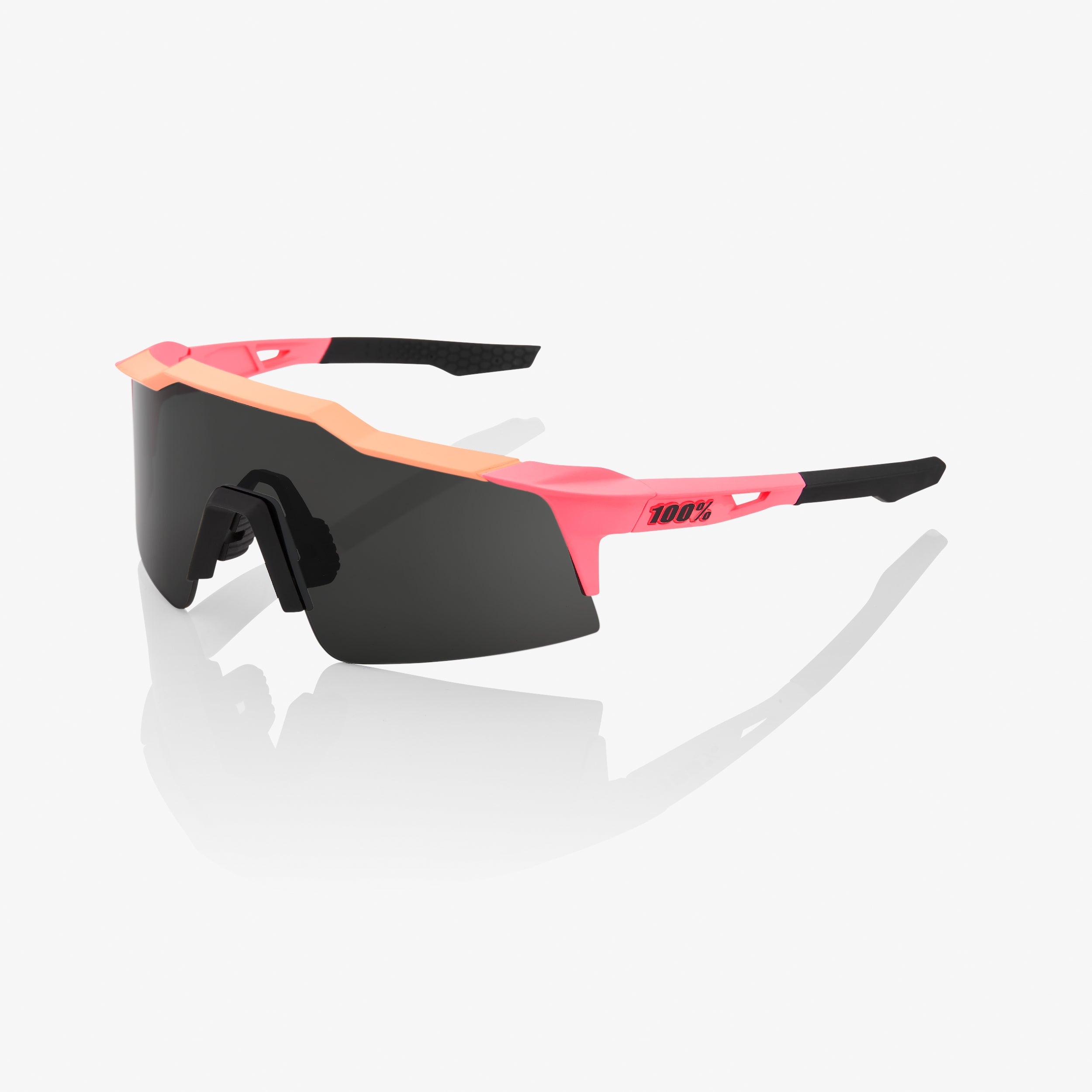 SPEEDCRAFT SL - Matte Washed Out Neon Pink - Smoke Lens