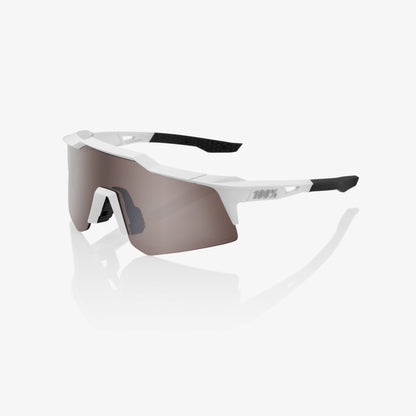 SPEEDCRAFT XS Matte White HiPER Silver Mirror Lens