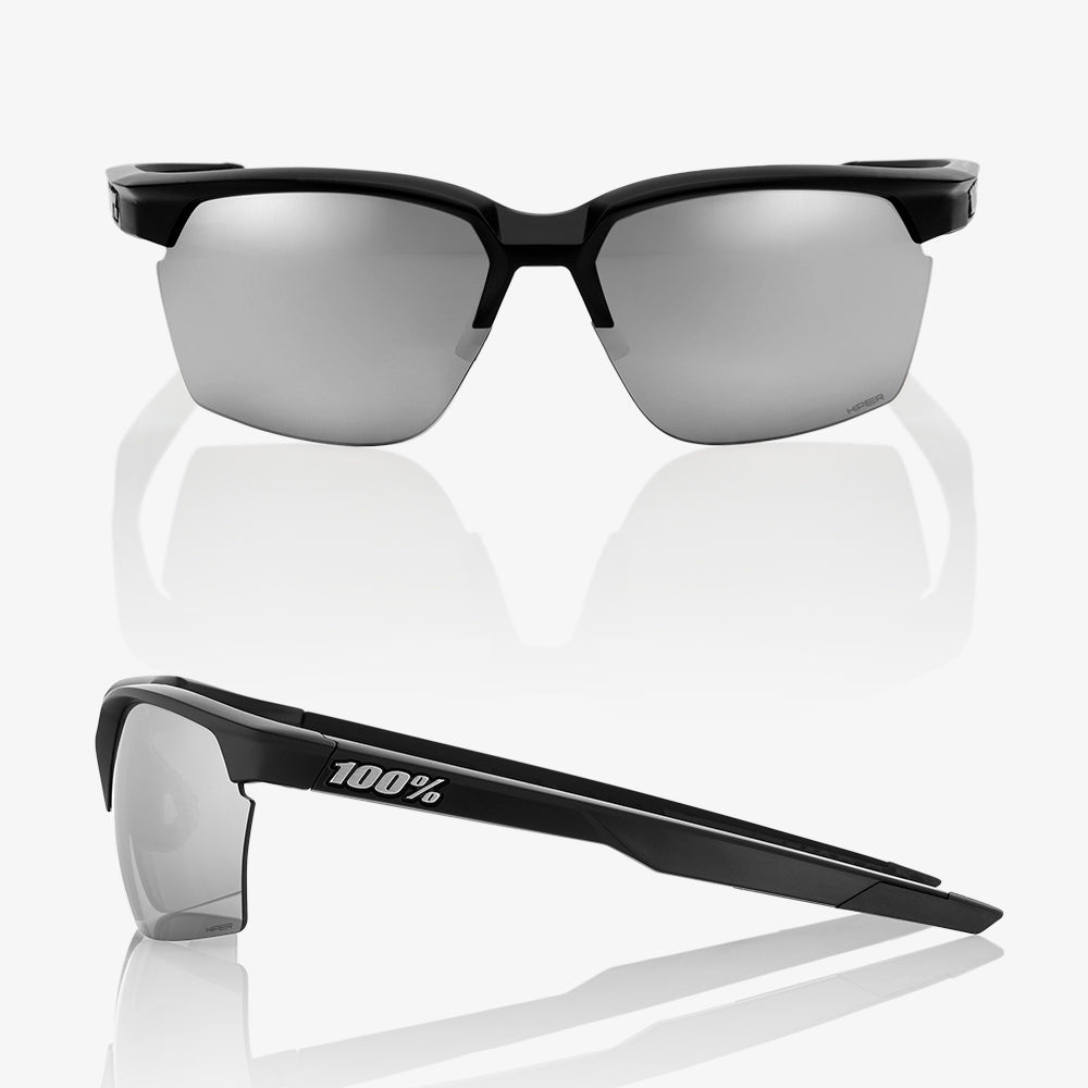 SPORTCOUPE - Matte Black - HiPER Silver Mirror Lens - Secondary