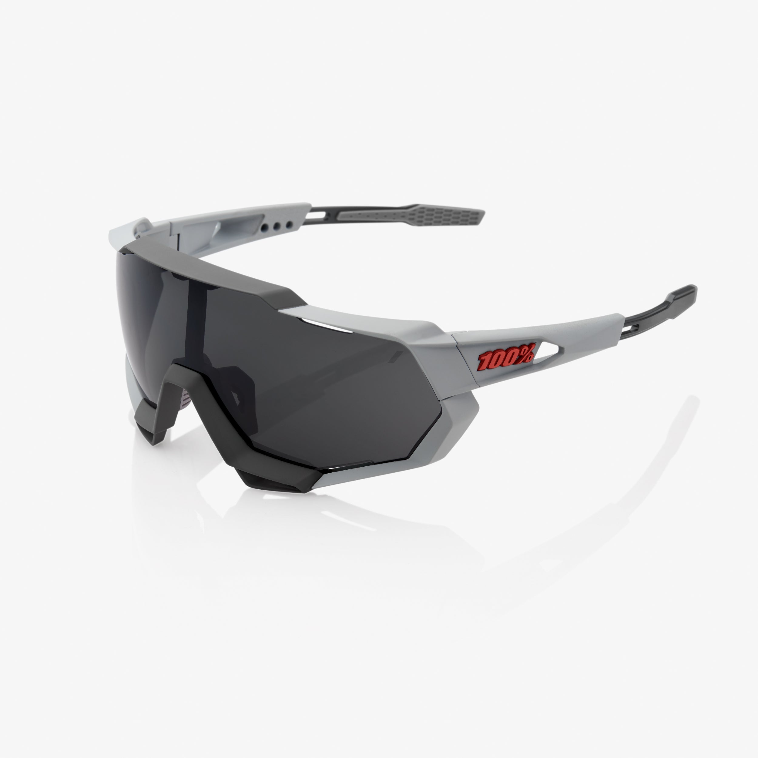 SPEEDTRAP¨ - Soft Tact Stone Grey - Smoke Lens