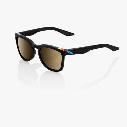 HUDSON - BWR Black - Soft Gold Mirror Lens