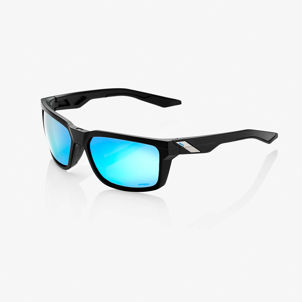 DAZE - Matte Black - HiPER Blue Multilayer Mirror Lens