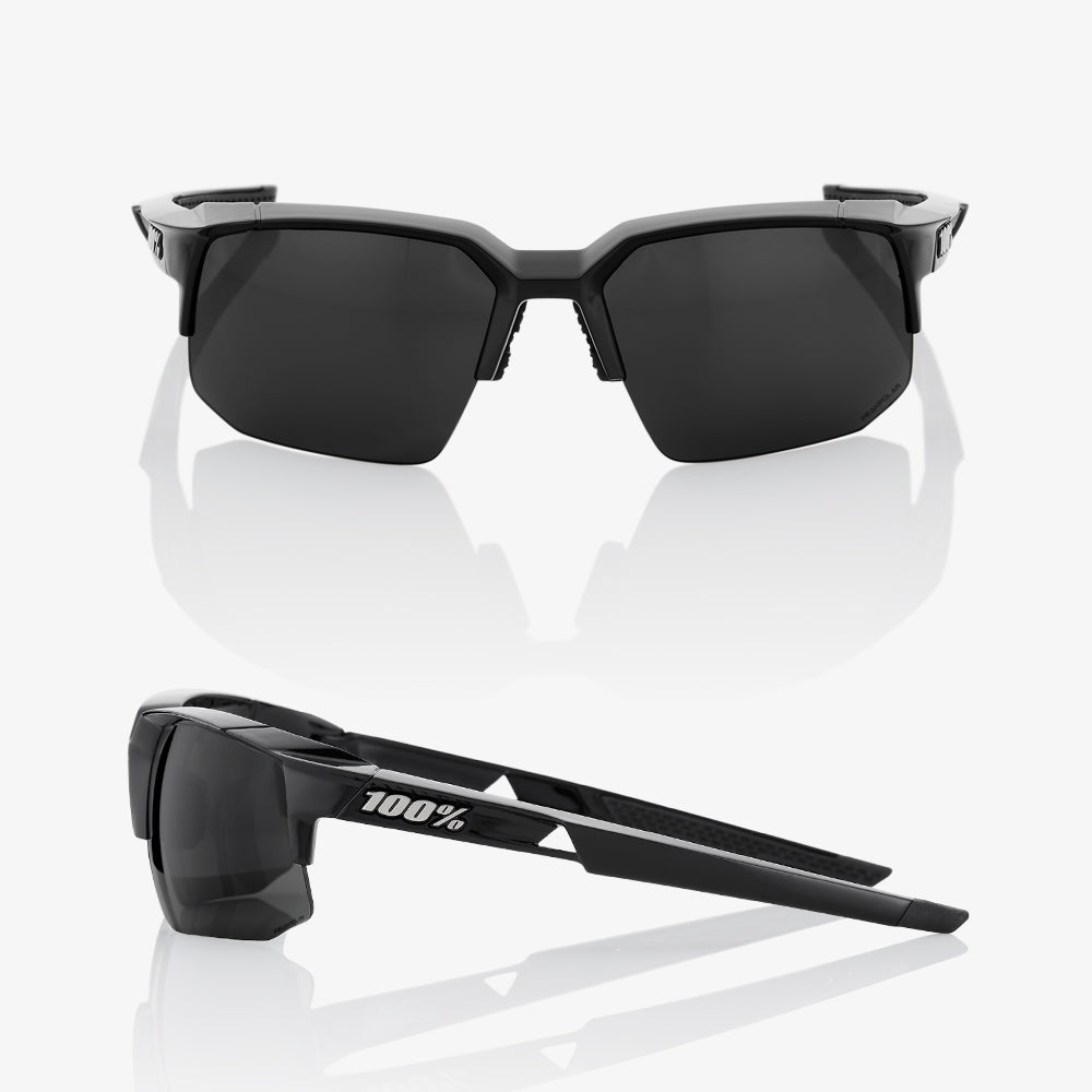 SPEEDCOUPE - Polished Black - Grey PEAKPOLAR Lens - Secondary