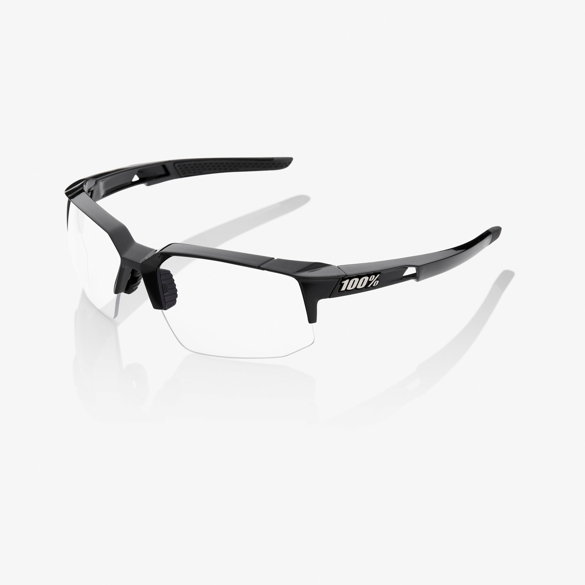 SPEEDCOUPE - Polished Black - Grey PEAKPOLAR Lens