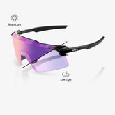 AEROCRAFT , violettes Spiegelglas mit photochromer Tönung
