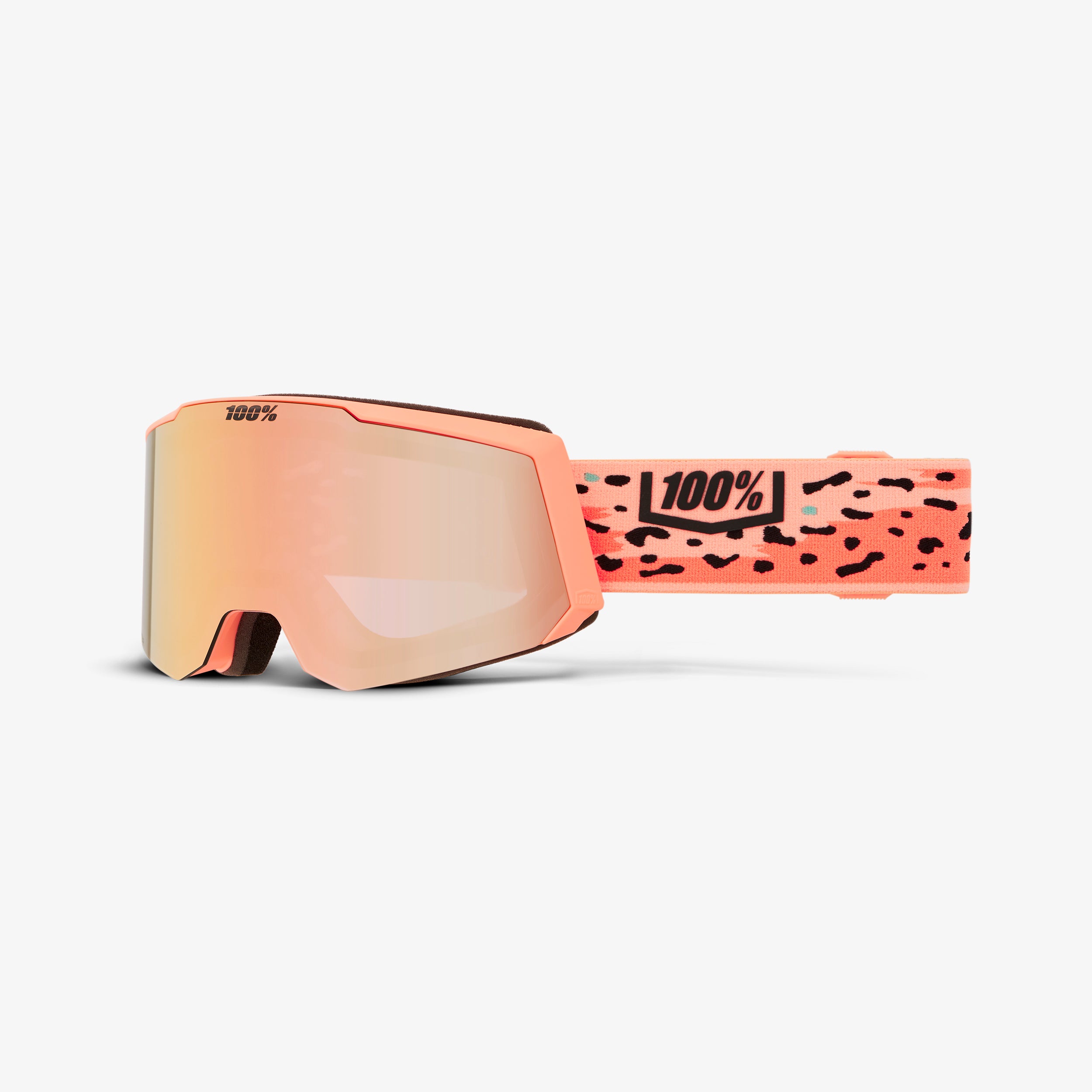 SNOWCRAFT S HiPER Goggle Safari - Mirror Peach Lens