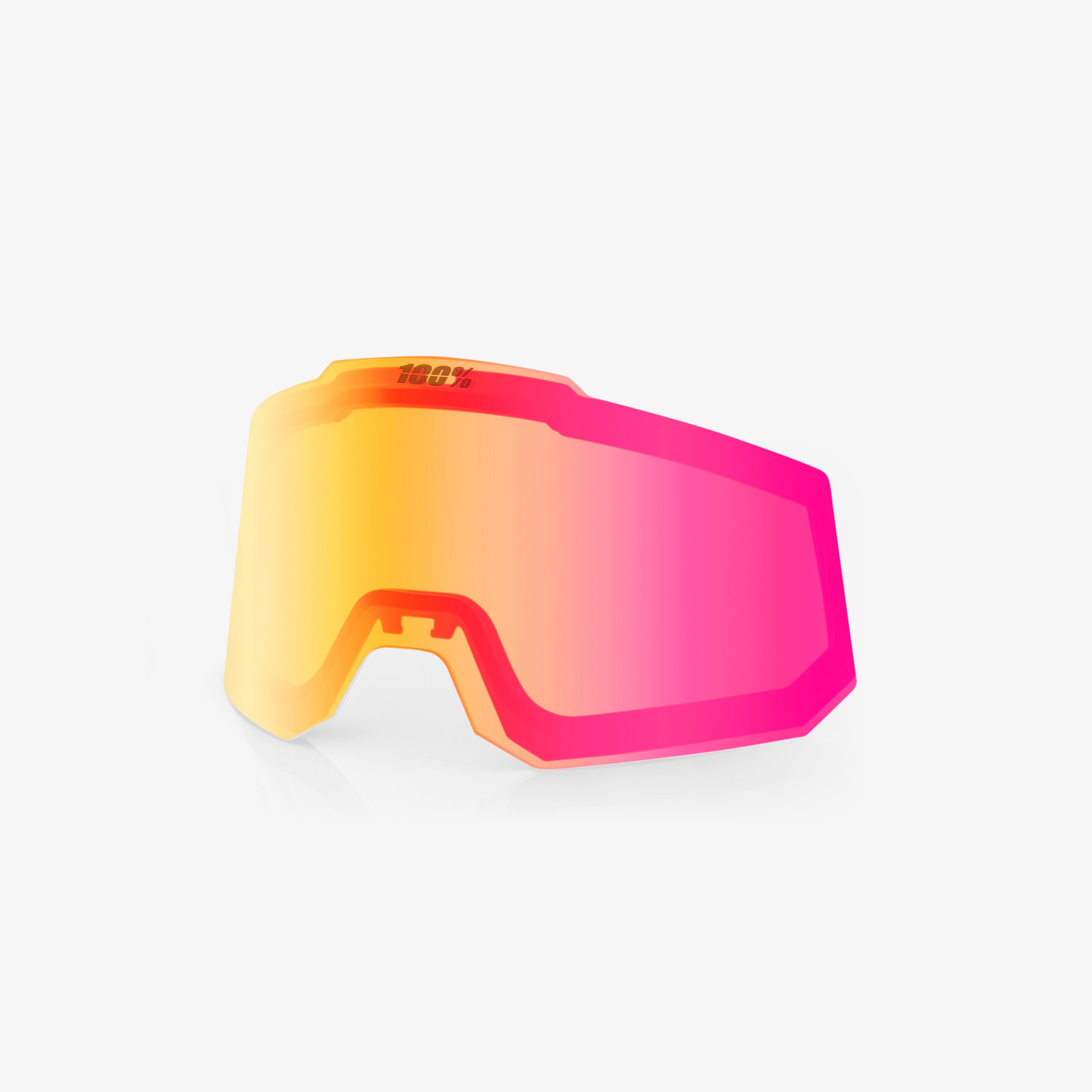 SNOWCRAFT S Replacement - HiPER Dual Pane Mirror Dark Red Lens