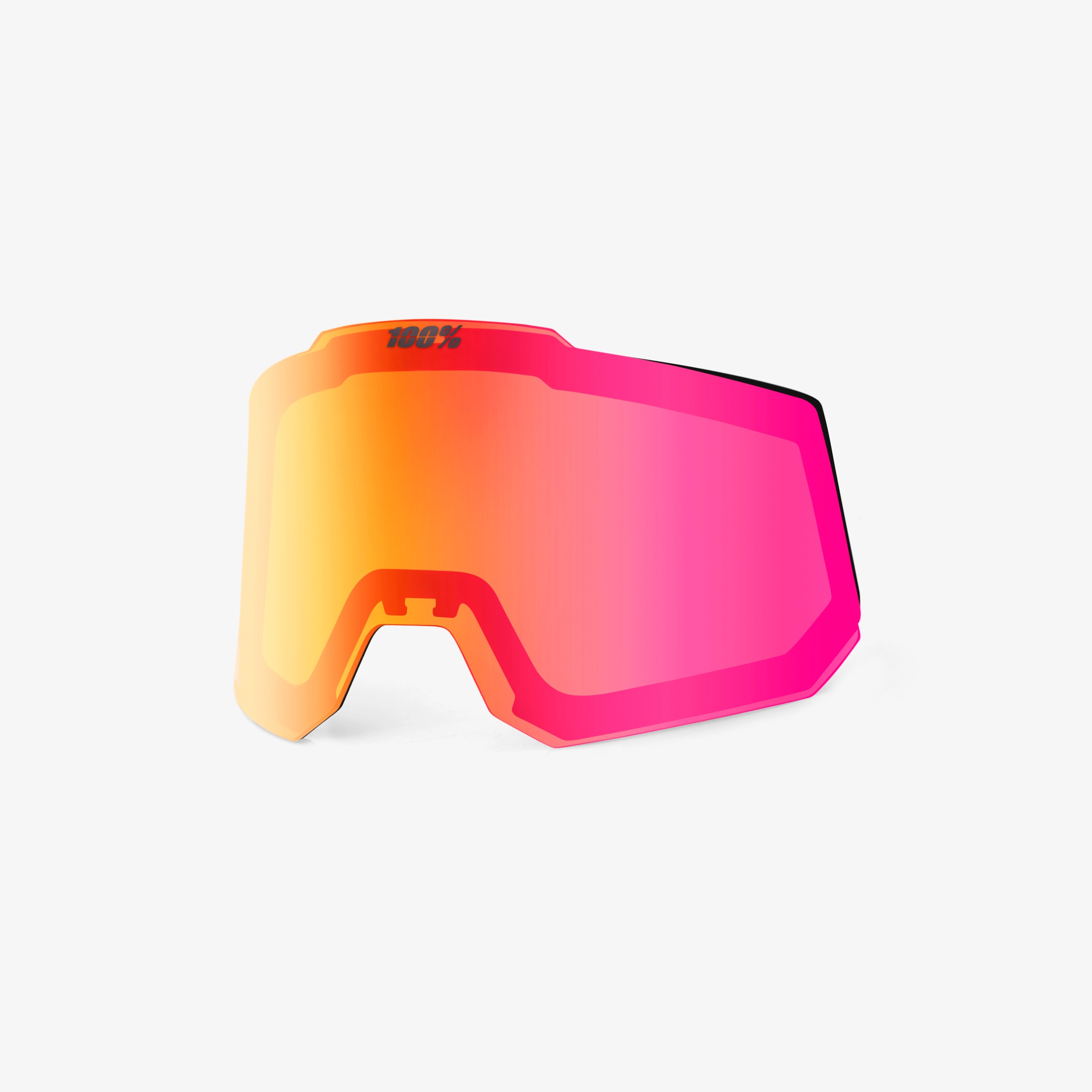 SNOWCRAFT/SNOWCRAFT XL Replacement - HiPER Dual Pane Mirror Dark Red Lens