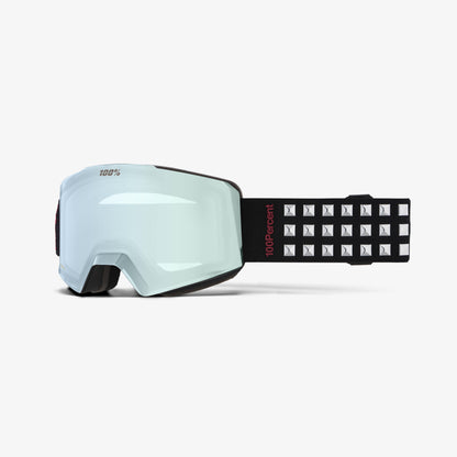 NORG Goggle Crue HiPER Black Mirror Lens
