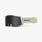 SNOWCRAFT Goggle Bubblygo Grey Aqua HiPER Black Mirror Lens